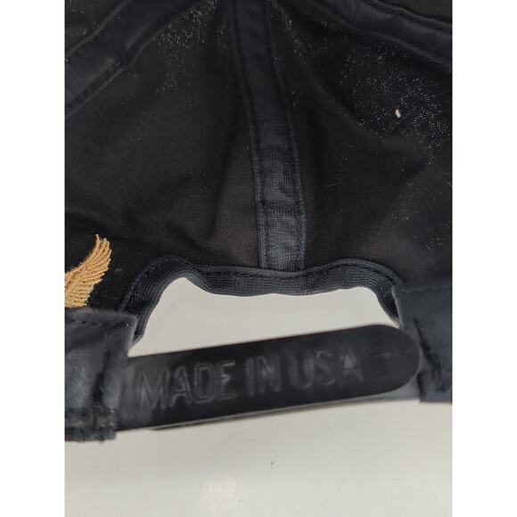 Vintage 80’s Harley Davidson Motorcycles Cigarettes Black Cotton SnapBack Hat - Picture 10 of 10